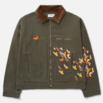 Ryoko-Rain-Green-Butterfly-Work-Jacket