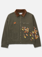 Ryoko-Rain-Green-Butterfly-Work-Jacket