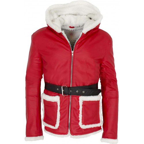 Santa Coat Menâ€™s Christmas Red Jacket