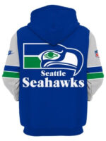 Seahawks Coach Pete Carroll Throwback Hoodie