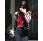 Selena-Gomez-American-Flag-Leather-Jacket