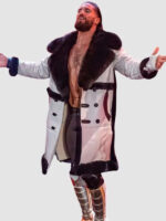 Seth-Rollins-WWE-RAW-White-Leather-Coat