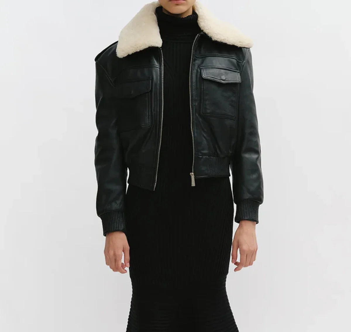 Shearling-Collar-Leather-Jacket Shearling-Collar-Leather-Jacket