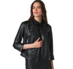 Silver Moto Jacket - Image 2