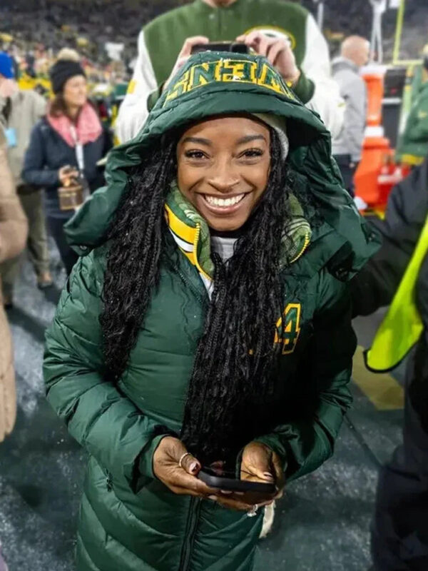 Simone Biles Packers Jacket Zing Apparel