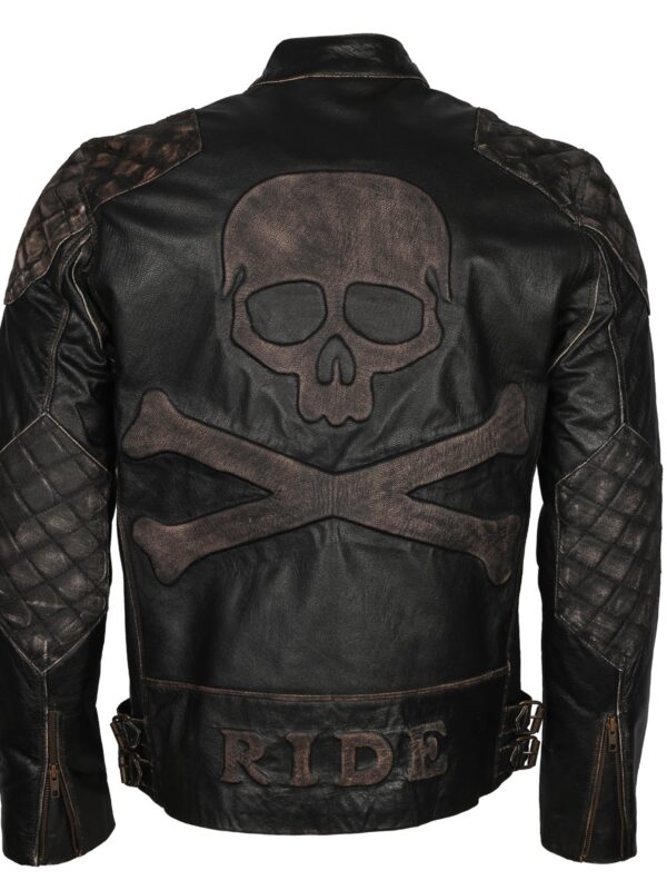 Black Polyester Jacket Men