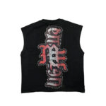 Sleeveless Mixed Emotion Shirt For Sale