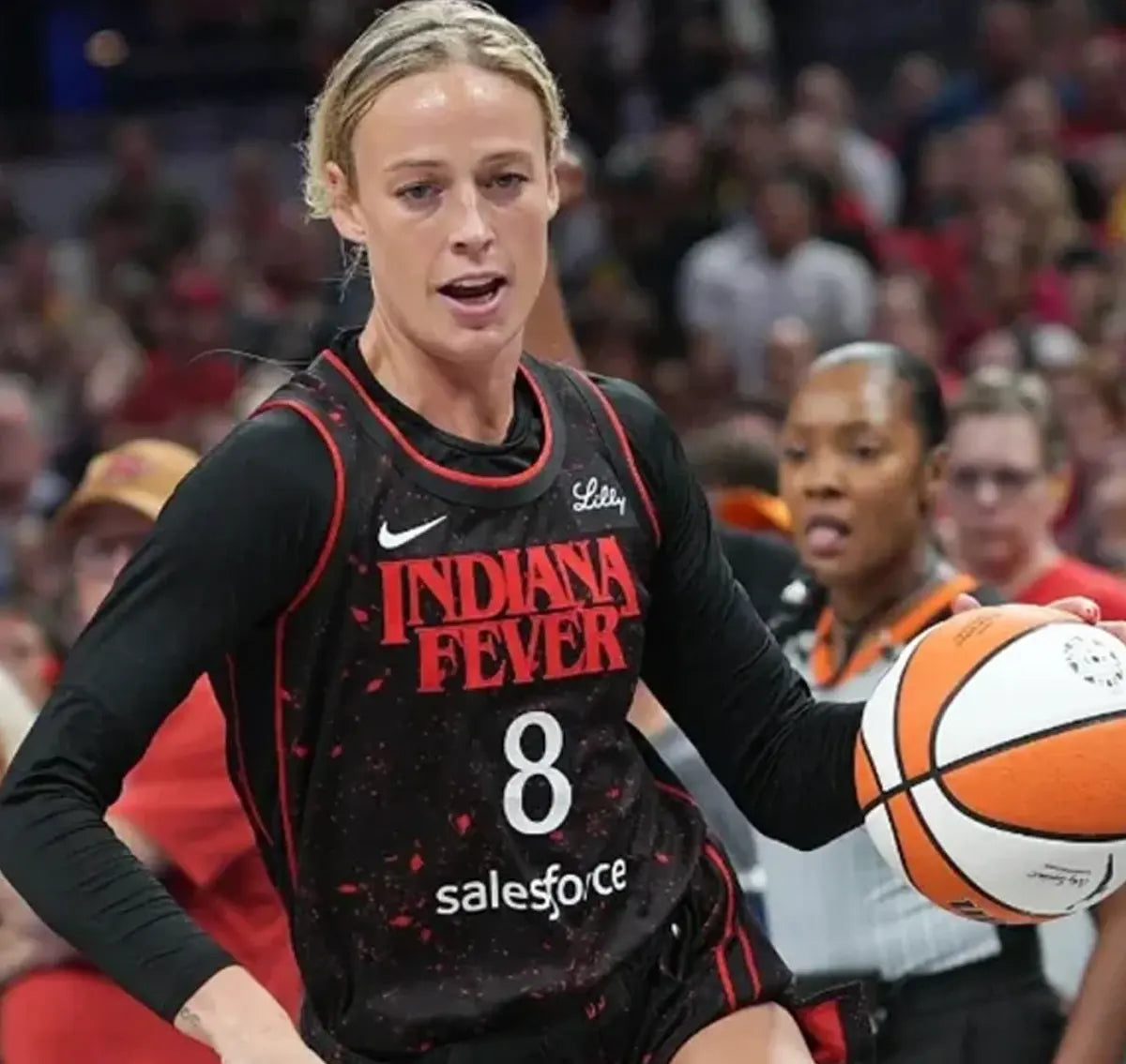 Sophie_Cunningham_Indiana_Fever_Stranger_Things_Jersey Sophie Cunningham Indiana Fever Stranger Things Jersey - Image 1