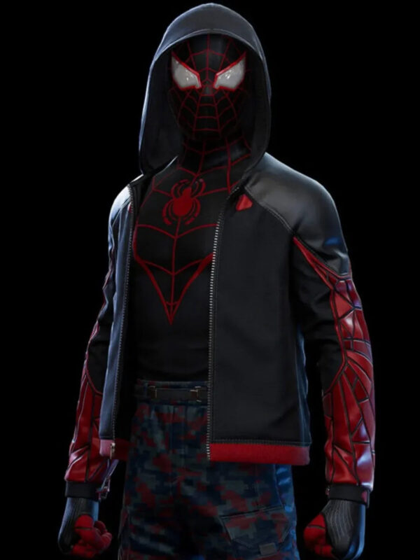 Spider-Man-Miles-Morales-Jacket-Black