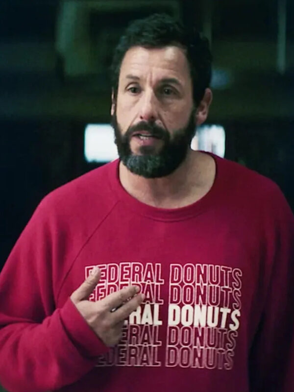 Stanley-Beren-Hustle-2022-Adam-Sandler-Federal-Donuts-Sweatshirt
