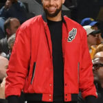 Steph Curry Red Jacket Zing Apparel