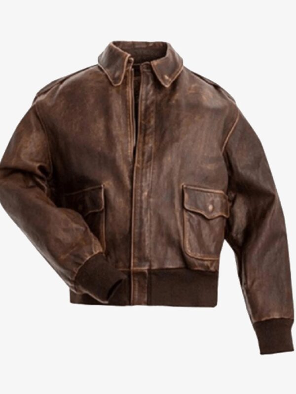 Stranger Things Billy Hargrove Brown Leather Jacket