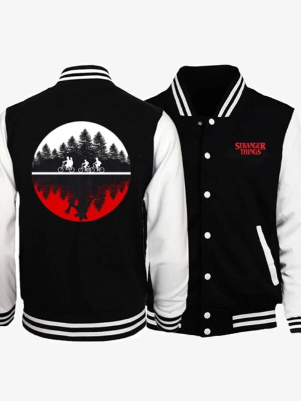 Stranger Things Letterman Varsity Jacket