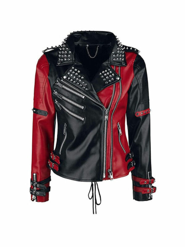 Studded_Leather_Jacket_Black_&_Red