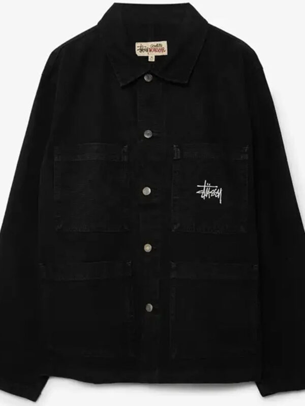 Stussy_Denim_Jacket_Black