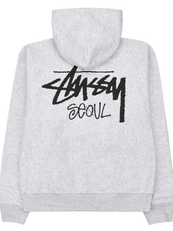 Stussy_Seoul_Hoodie_Grey_Buy