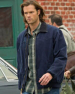 Sam Winchester Supernatural Blue Jacket - Image 2