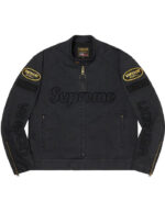 Supreme_Vanson_Jacket_Denim_Black