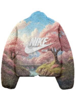 TTC X Nike Fur Print Jacket Back