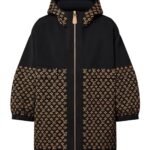 Taylor-Swift-Louis-Vuitton-Brown-And-Black-Jacket