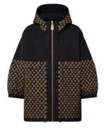 Taylor-Swift-Louis-Vuitton-Brown-And-Black-Jacket