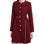 The Christmas Charade Rachel Skarsten Red Dress Coat Buy