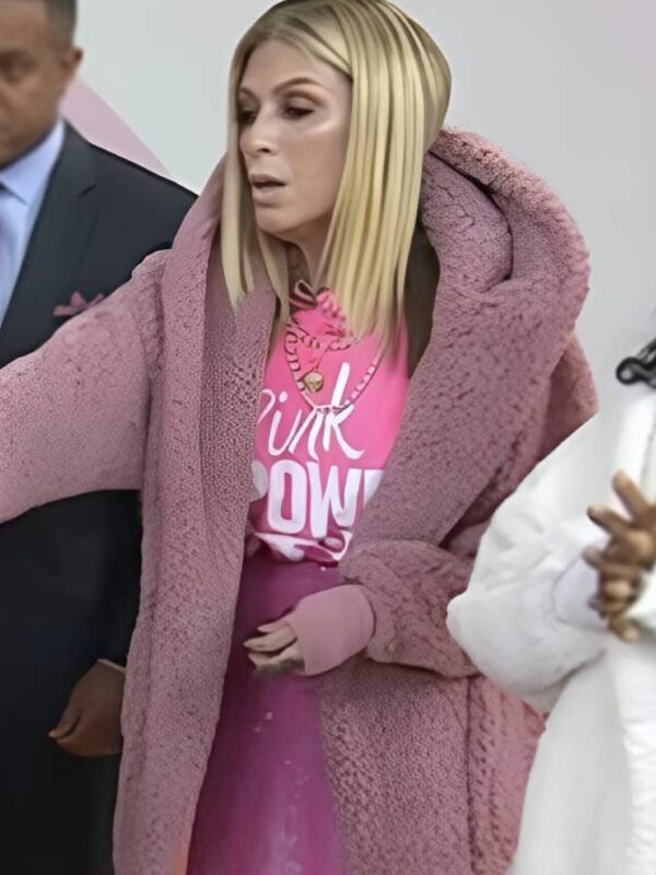The Today Show Jill Martin Pink Warrior Sherpa Jacket