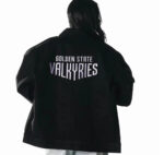 The Wild Collective Golden State Valkyries Denim Jacket Zing Apparel