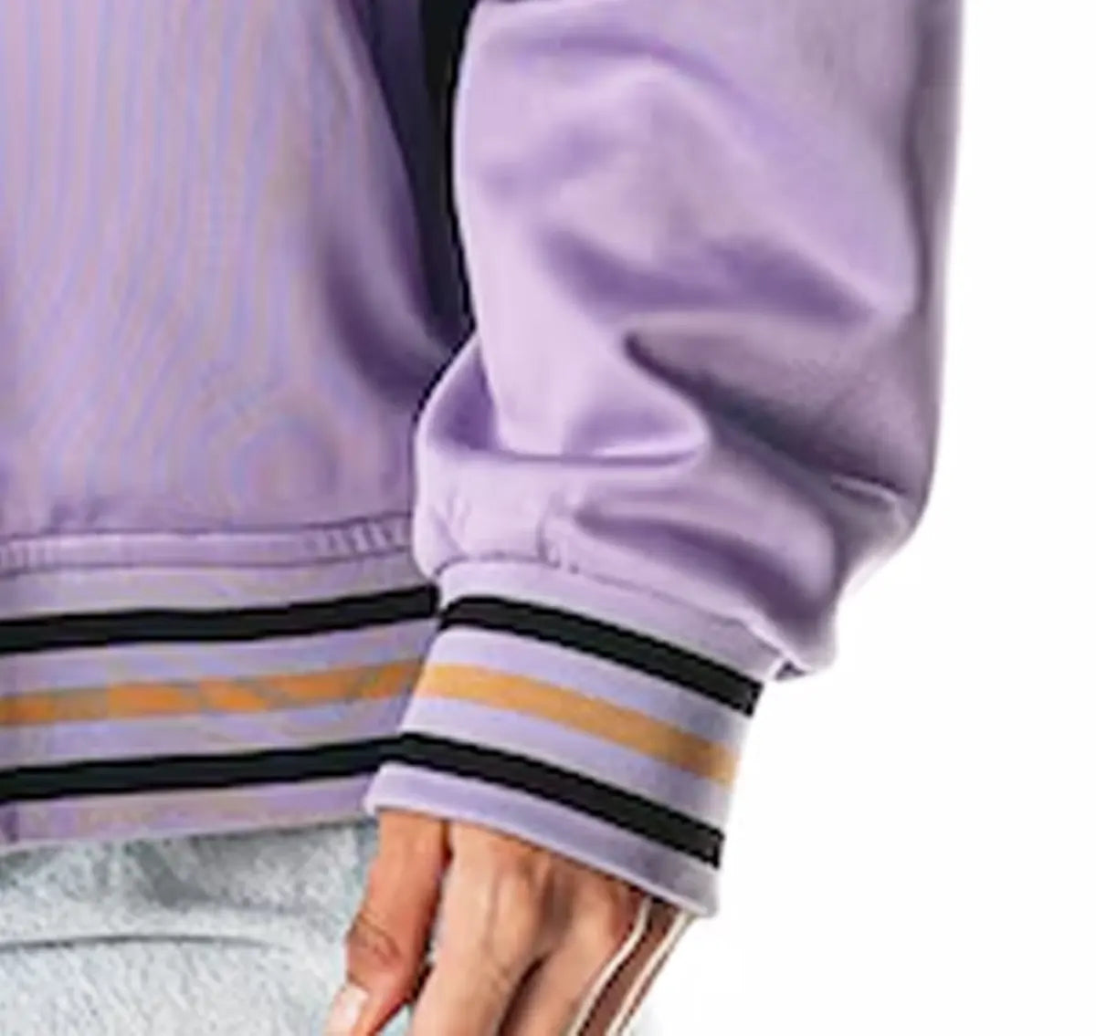 The Wild Collective Violet Golden State Valkyries Global Icon Full-Zip Track Jacket - Image 3