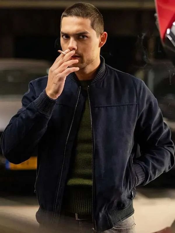 Thijs Boermans Mr. and Mrs. Aslan Blue Bomber Jacket