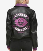 Leather Jacket For Women - Riverdale Pretty Poisons Zing Apparel