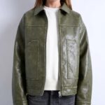Topshop-Faux-Leather-Zip-Through-Jacket-With-Patch-Pockets-In-Washed-Green
