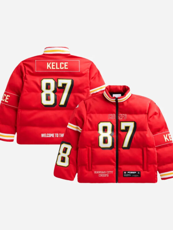 Travis Kelce Chiefs Off Season Puffer Jacket
