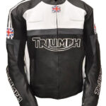 Triumph Motorcycle Leather Racing Jacket