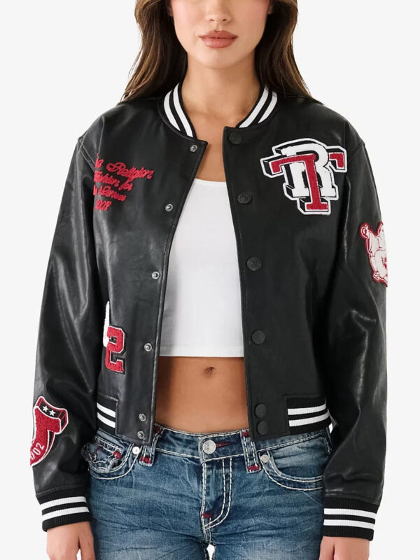 True_Religion_Varsity_Jacket_Women_For_Sale