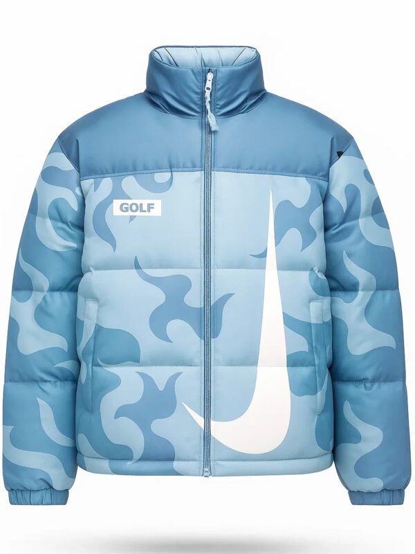 Ttc-X-Nike-Blue-Puffer-Jacket