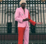Tyler The Creator Pink And Red Suit - Image 3