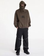 Umbro-Balaclava-Hoodie-Brown
