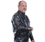 Vanson Leather Motorcycle Jacket - Image 2