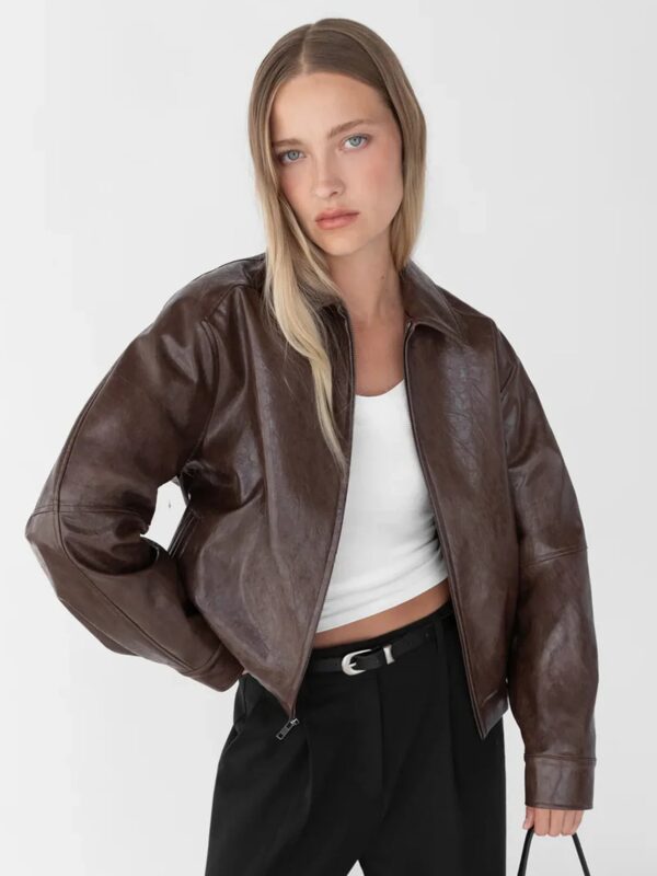 Vegan-Dark-Brown-Leather-Jacket