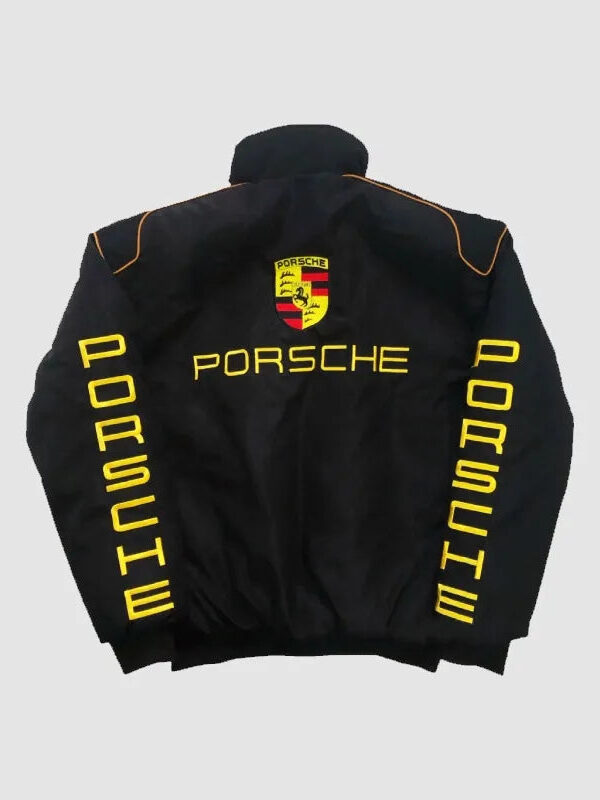 Vintage Porsche Jacket Black