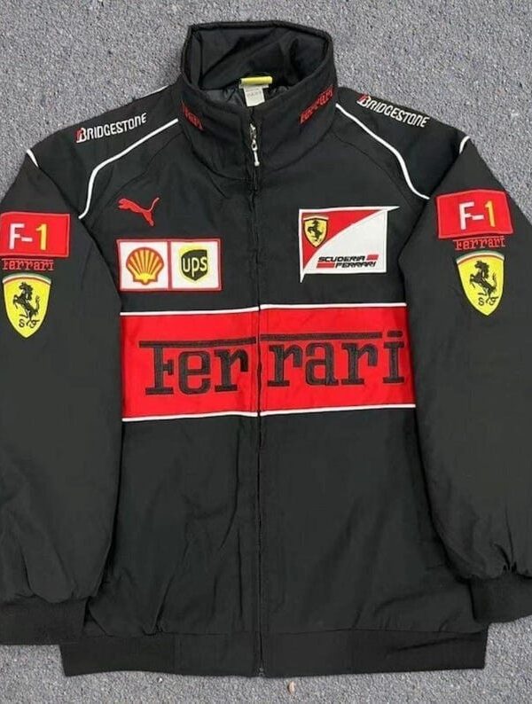 Vintage Y2K Ferrari Racing Formula One Rare Hype Jacket