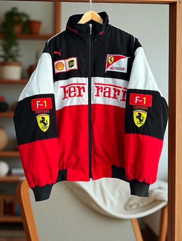 Vintage Y2K Ferrari Racing Formula One Rare Hype Jacket For Sale