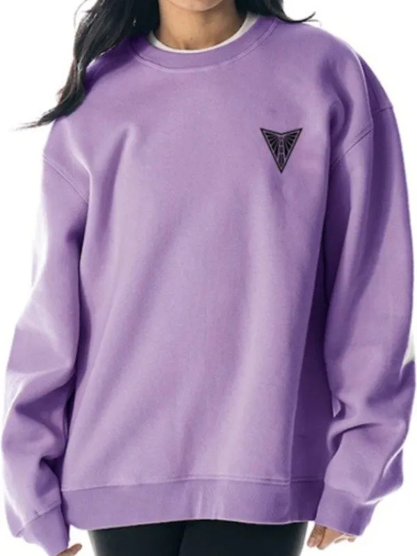 Violet Golden State Valkyries Dye Crew Sweatshirt