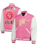 WWE-Tiffany-Stratton-Tiffy-Time-Varsity-Pink-Jacket