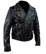 Halloween Jacket - Black Leather Jacket