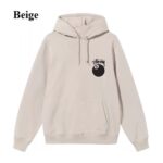 beige stussy hoodieâ€‹