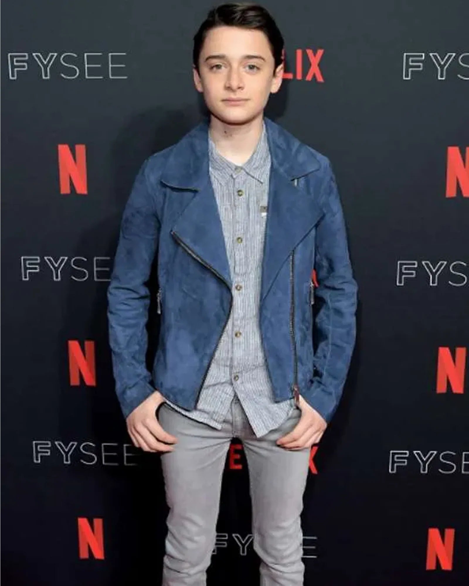 Will_Byers_Stranger_Things_Blue_Leather_Jacket-1 Will Byers Stranger Things Blue Leather Jacket