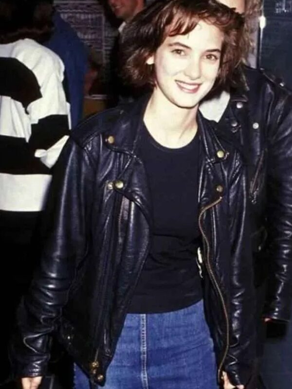 Winona Ryder Leather Jacket