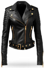 Women-Black-Quilted-Designer-Leather-Jacket